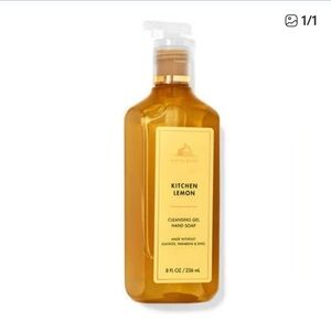 White Barn Kitchen Lemon Gel Hand Soap - Fresh Citrus 8oz